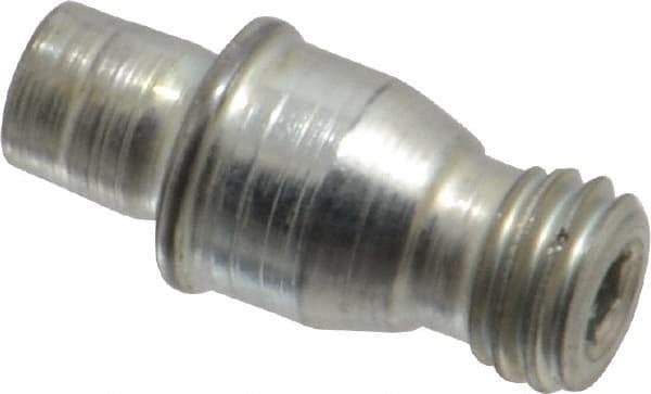 Made in USA - NLC-46, 1/2" Inscribed Circle, 3/32" Hex Socket, M6.3x1 Thread, Negative Lock Pin for Indexable Turning Tools - Exact Tool & Supply