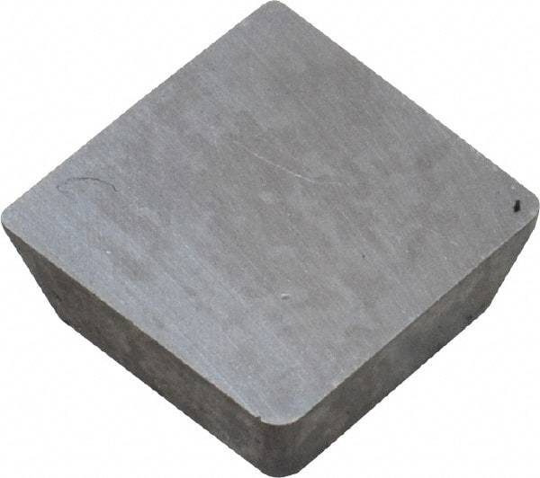 Made in USA - 1/2" Inscribed Circle, Square, CBSD Chipbreaker for Indexables - 0.094" Thick, 0.093" Effective Width, Carbide - Exact Tool & Supply