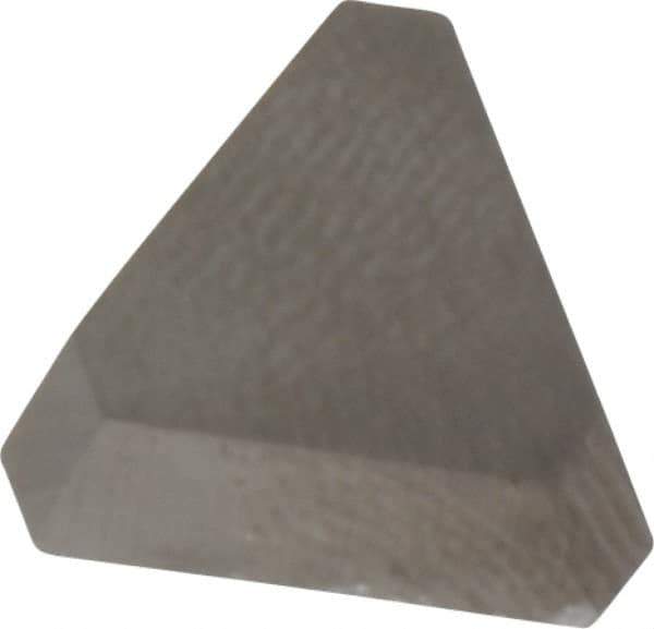 Made in USA - 3/8" Inscribed Circle, Triangle, CBT Chipbreaker for Indexables - 0.094" Thick, 0.081" Effective Width, Carbide - Exact Tool & Supply