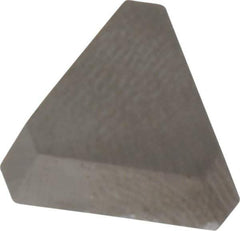 Made in USA - 3/8" Inscribed Circle, Triangle, CBT Chipbreaker for Indexables - 0.094" Thick, 0.081" Effective Width, Carbide - Exact Tool & Supply