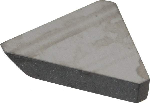 Made in USA - 1/2" Inscribed Circle, Triangle, CBT Chipbreaker for Indexables - 0.094" Thick, 0.156" Effective Width, Carbide - Exact Tool & Supply