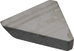 Made in USA - 1/2" Inscribed Circle, Triangle, CBT Chipbreaker for Indexables - 0.094" Thick, 0.156" Effective Width, Carbide - Exact Tool & Supply