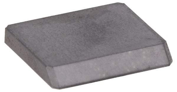 Made in USA - 3/4" Inscribed Circle, Square, S Chipbreaker for Indexables - Left Hand, Right Hand Cut, 0.094" Thick, 0.141" Effective Width, Carbide - Exact Tool & Supply