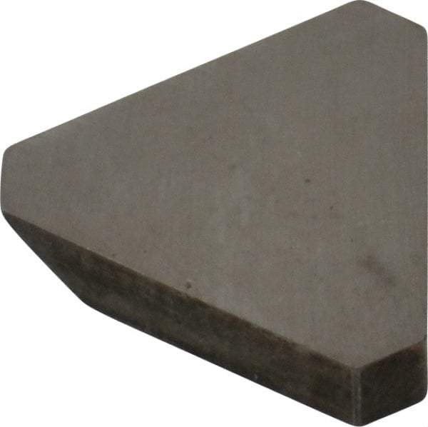 Made in USA - 3/8" Inscribed Circle, Triangle, T Chipbreaker for Indexables - Left Hand, Right Hand Cut, 0.094" Thick, 0.071" Effective Width, Carbide - Exact Tool & Supply