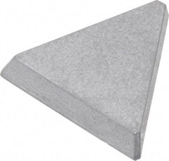 Made in USA - 5/8" Inscribed Circle, Triangle, T Chipbreaker for Indexables - Left Hand, Right Hand Cut, 0.094" Thick, 0.141" Effective Width, Carbide - Exact Tool & Supply