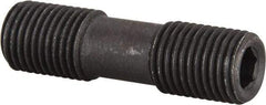 Made in USA - Hex Socket Differential Screw for Indexables - 3/8-24 Thread, Industry Std STC-19, For Use with Clamps - Exact Tool & Supply