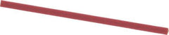 Value Collection - Triangle, Synthetic Ruby, Midget Finishing Stick - 50mm Long x 2mm Wide, Fine Grade - Exact Tool & Supply