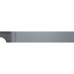 Micro 100 - Radius-Cutting Tool Bits; Tip Material: Brazed Solid Carbide ; Tool Bit Style: RAD ; Convex or Concave Bit: Concave ; Radius (Inch): 1/2 ; Shank Square Size (Inch): 3/4 ; Overall Length (Inch): 4-1/2 - Exact Tool & Supply
