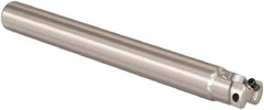 Seco - 14mm Cutting Diam, 12mm Shank Diam, 0.32mm Max Depth of Cut, Straight Shank Indexable Copy End Mill - 2 Inserts, LPHT Insert, R217.21 Toolholder - Exact Tool & Supply