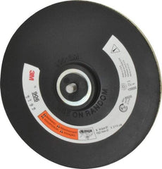 3M - 6" Diam Hook & Loop Disc Backing Pad - Medium Density, 8,500 RPM - Exact Tool & Supply