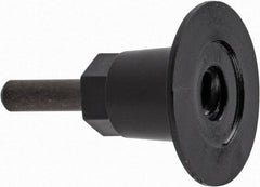 3M - 1-1/2" Diam Quick-Change Disc Backing Pad - 1/4" Shank Diam, 25,000 RPM, Roloc Compatible - Exact Tool & Supply