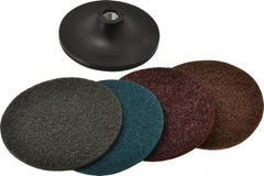 3M - 5 Piece, 4-1/2" Disc Diam, Abrasive Disc Kit - Nonwoven - Exact Tool & Supply