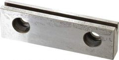 Kurt - 3 Piece Vise Jaw Plate - Steel, 3.969" Long, 0.547" Wide, 1.235" High - Exact Tool & Supply