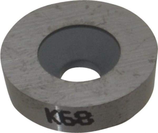 Kennametal - RD452 P Grade K68 Carbide Turning Insert - Uncoated, Round, 1/2" Inscr Circle, 17/64 Thick - Exact Tool & Supply