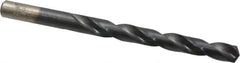 Chicago-Latrobe - 21/64" 135° High Speed Steel Jobber Drill - TiAlN Finish, Right Hand Cut, Spiral Flute, Straight Shank, 4-5/8" OAL, Split Point - Exact Tool & Supply