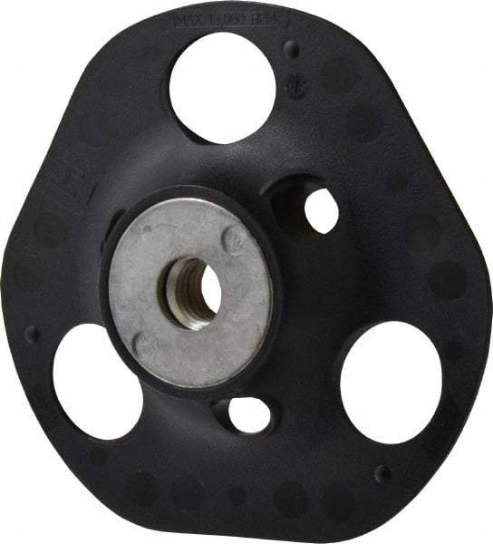 Avos - 5" Diam Quick-Change Type S Disc Backing Pad - Medium Density, 13,000 RPM, Speed-Lok Compatible - Exact Tool & Supply