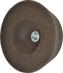 Norton - 6" Diam, 2" Overall Thickness, 14 Grit, Type 11 Tool & Cutter Grinding Wheel - Very Coarse Grade, Zirconia Alumina, R Hardness, 6,000 RPM - Exact Tool & Supply