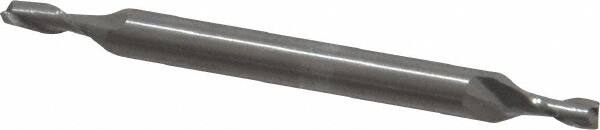 OSG - 5/64", 5/32" LOC, 1/8" Shank Diam, 1-1/2" OAL, 2 Flute, Solid Carbide Square End Mill - Exact Tool & Supply