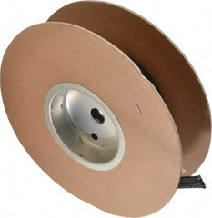 Techflex - Black Braided Expandable Cable Sleeve - 50' Coil Length, -103 to 257°F - Exact Tool & Supply