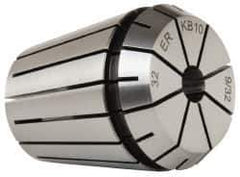 Kennametal - 9/32" ER32 Collet - 0.0152mm TIR, 40.01mm OAL, 32.99mm Overall Diam - Exact Tool & Supply