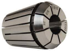 Kennametal - 17/32" ER32 Collet - 0.0203mm TIR, 40.01mm OAL, 32.99mm Overall Diam - Exact Tool & Supply