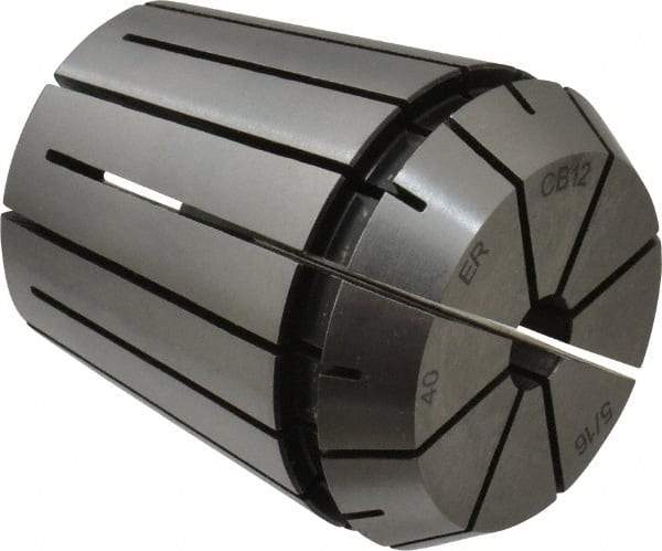 Kennametal - 5/16" ER40 Collet - 0.0152mm TIR, 46mm OAL, 41mm Overall Diam - Exact Tool & Supply