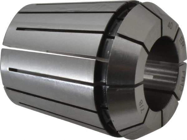 Kennametal - 7/8" ER40 Collet - 0.0203mm TIR, 46mm OAL, 41mm Overall Diam - Exact Tool & Supply