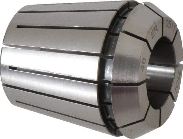 Kennametal - 27/32" ER40 Collet - 0.0203mm TIR, 46mm OAL, 41mm Overall Diam - Exact Tool & Supply
