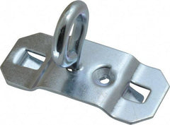 Triton - 1/2" ID, 3/16" Diam, 1-1/8" Long Single Ring Tool Holder Pegboard Hook - 1-1/4" Projection, Steel - Exact Tool & Supply