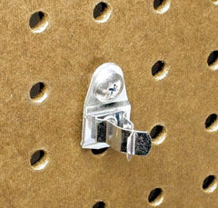 Triton - Extended Spring Clip Pegboard Hook - 7/8" Projection, Steel - Exact Tool & Supply