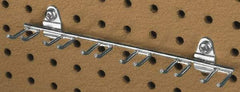 Triton - 1-13/32" Long Multi-Prong Tool/Wrench Holder Pegboard Hook - 1-1/2" Projection, Steel - Exact Tool & Supply