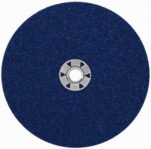 Norton - 7" Diam 36 Grit Fiber Disc - Very Coarse Grade, Zirconia Alumina, 8,600 Max RPM, Series F826 - Exact Tool & Supply
