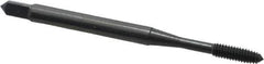 OSG - #4-48 UNF H3 Thread Limit Plug Thread Forming Tap - Cobalt, Oxide Finish, 1-7/8" OAL, 9/16" Thread Length, Right Hand Thread, Series HY-PRO NRT - Exact Tool & Supply