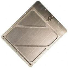 NMC - 12" Wide x 13-7/8" High, Aluminum Placard Holder - Rust Proof - Exact Tool & Supply