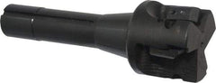APT - 2" Cut Diam, 0.65" Max Depth of Cut, 5-7/8" OAL, Indexable Square Shoulder End Mill - TPC 32..., TPG 32., TPU 32. Inserts, R8 90° Lead Angle, Series Tri-Dex - Exact Tool & Supply