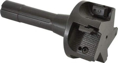 APT - 3" Cut Diam, 0.65" Max Depth of Cut, 5-7/8" OAL, Indexable Square Shoulder End Mill - TPC 32..., TPG 32., TPU 32. Inserts, R8 90° Lead Angle, Series Tri-Dex - Exact Tool & Supply