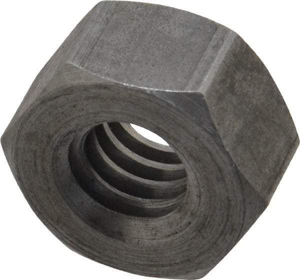 Keystone Threaded Products - 1/2-10 Acme Steel Left Hand Hex Nut - 7/8" Across Flats, 31/64" High, 2G Class of Fit - Exact Tool & Supply
