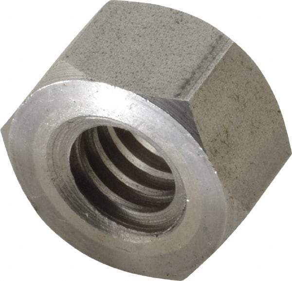 Keystone Threaded Products - 5/8-8 Acme Stainless Steel Right Hand Hex Nut - 1-1/16" Across Flats, 39/64" High, 2G Class of Fit - Exact Tool & Supply