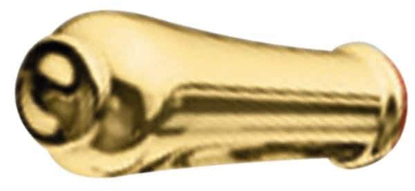 Moen - Faucet Replacement Large Handle Insert - Polished Brass - Exact Tool & Supply