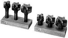 APT - 2 to 3" Cutting Diam, 1-1/4" Shank Diam, Indexable End Mill Set - 3, 5 Inserts, QMS Carbide Toolholder, Series Quad-Mill - Exact Tool & Supply