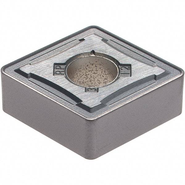 Kennametal - CNMG543 RP Grade KC5525 Carbide Turning Insert - TiAlN Finish, 80° Diamond, 5/8" Inscr Circle, 1/4" Thick, 3/64" Corner Radius - Exact Tool & Supply