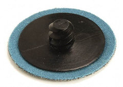 Superior Abrasives - 3" Disc Diam, 240 Grit, Aluminum Oxide Quick Change Disc - Type R Attaching System, Coated, Very Fine Grade - Exact Tool & Supply