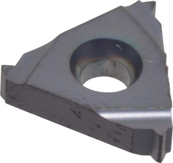 Kennametal - 16ER External Right Hand ISO Laydown Threading Insert - Grade KC5025, TiAlN Coated Carbide, 9.53mm Inscribed Circle - Exact Tool & Supply
