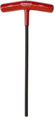 Bondhus - 6mm Hex, T-Handle Cushion Grip, Hex Key - 229mm OAL, Metric System of Measurement - Exact Tool & Supply