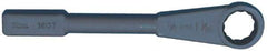 Martin Tools - 2-15/16" 12 Point Striking Box Wrench - Single End, 4-23/64" Head Diam x 1-17/32" Head Thickness, 13-7/16" OAL, Steel, Black Finish - Exact Tool & Supply
