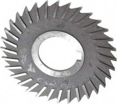 Value Collection - 3" Blade Diam x 3/32" Blade Thickness, 1" Hole, 32 Teeth, High Speed Steel Side Chip Saw - Straight Tooth, Arbor Connection, Uncoated - Exact Tool & Supply