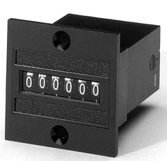 Durant - 4 Digit Wheel Display Counter - Pushbutton Reset - Exact Tool & Supply