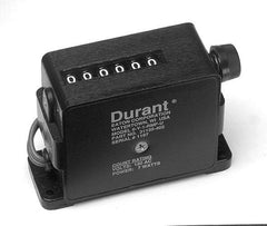 Durant - 6 Digit Wheel Display Counter - Keyed Reset - Exact Tool & Supply