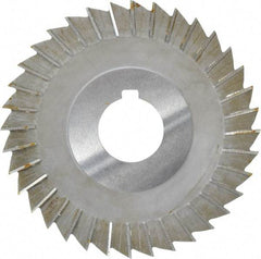 Value Collection - 5" Blade Diam x 1/8" Blade Thickness, 1-1/4" Hole, 40 Teeth, High Speed Steel Side Chip Saw - Straight Tooth, Arbor Connection, Uncoated - Exact Tool & Supply