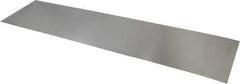 Made in USA - 2 Piece, 25 Inch Long x 6 Inch Wide x 0.02 Inch Thick, Shim Sheet Stock - Stainless Steel - Exact Tool & Supply